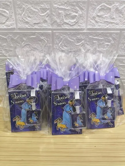 Bloquinho + Chaveiro Tema Wish fazemos Qualquer Tema.