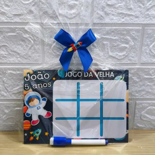 Jogo da Velha Tema Astronauta fazemos Qualquer Tema.