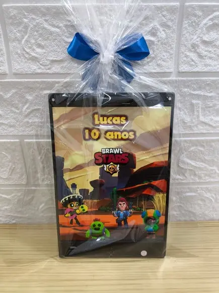 Lousa Mágica Tablet Lcd Tema Brawl Stars