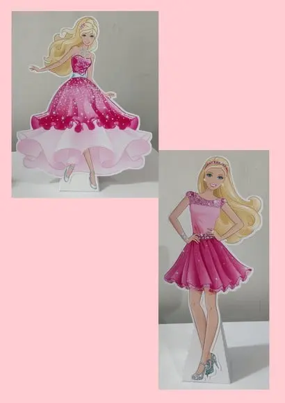 Kit Só Um Bolinho Tema Barbie.