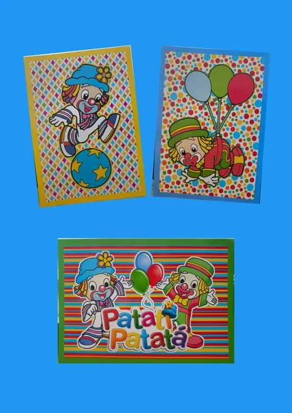 Kit Só Um Bolinho Tema Patati e Patatá.