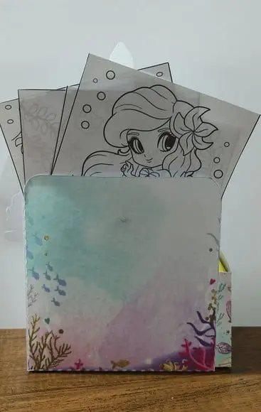 Sacolinha Surpresa 3 em 1 Tema Sereia Baby qlq. Tema.