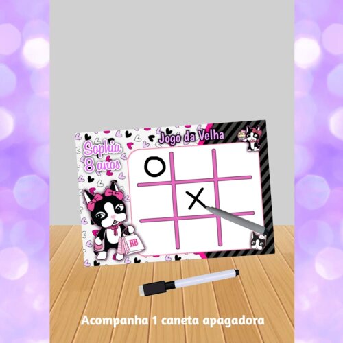 Jogo da Velha Rebecca Bonbon "qualquer Tema"- lembrancinhas.