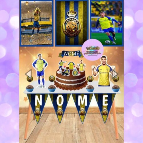 Kit festa Só um bolinho All Nassr.