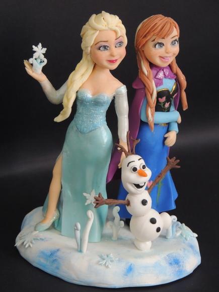 Topo de Bolo Frozen