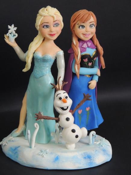 Topo de Bolo Frozen