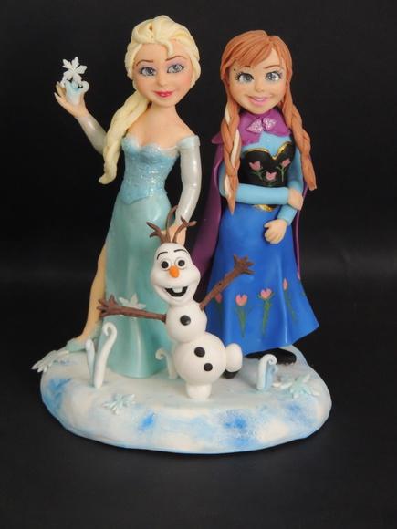Topo de Bolo Frozen