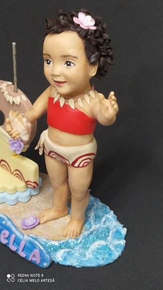 Topo de Bolo Moana