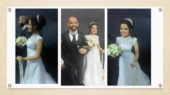 Topo de Bolo para Casamento