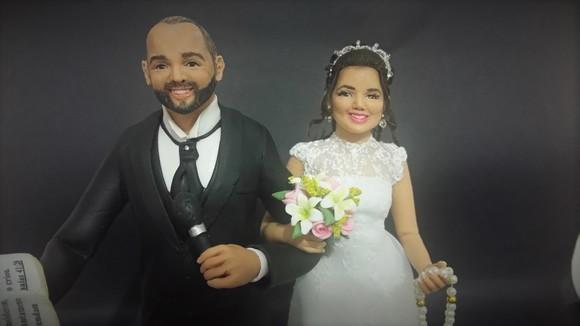 Topo de Bolo para Casamento