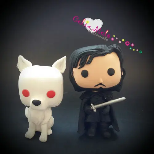 Jon Snow e Ghost
