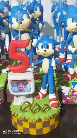 Kit Centro de Mesa Sonic