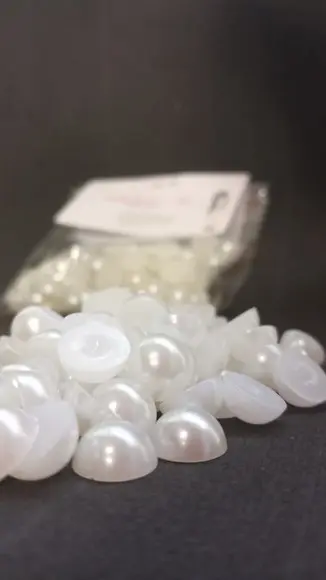 Meia Pérola Branca
