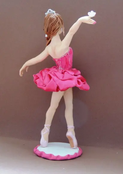 Topo de Bolo Debutante Bailarina
