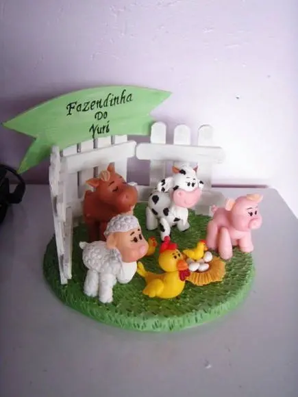 Topo de Bolo Fazendinha