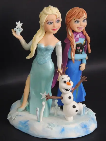 Topo de Bolo Frozen