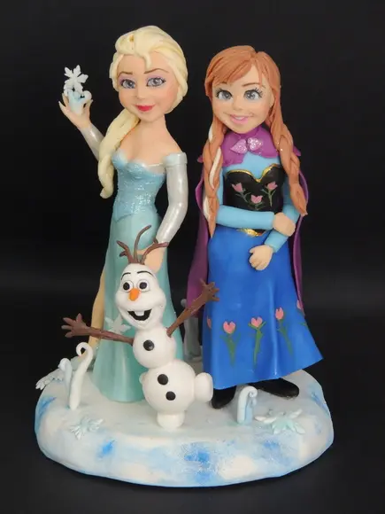 Topo de Bolo Frozen