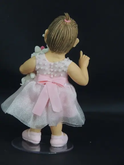 Topo de Bolo Gatinha Marie