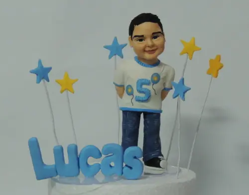 Topo de Bolo Infantil Personalizado