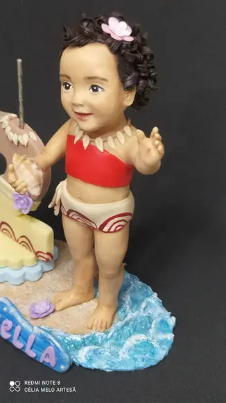 Topo de Bolo Moana