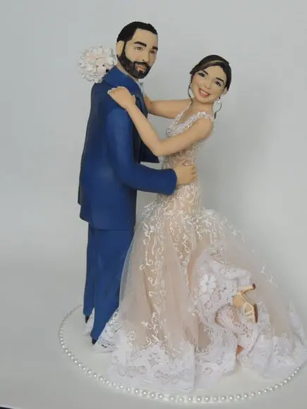 Topo de Bolo para Casamento