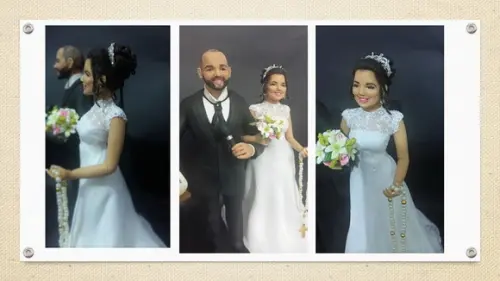 Topo de Bolo para Casamento