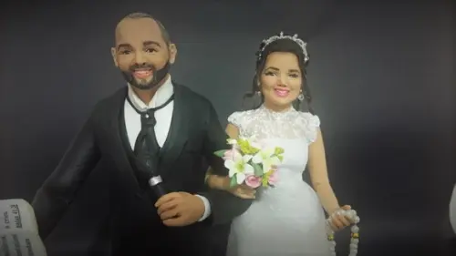 Topo de Bolo para Casamento