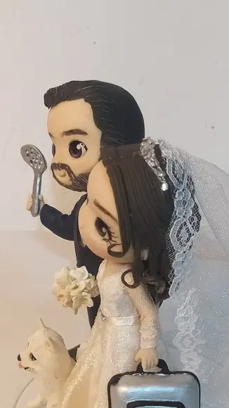Topo de Bolo para Casamento