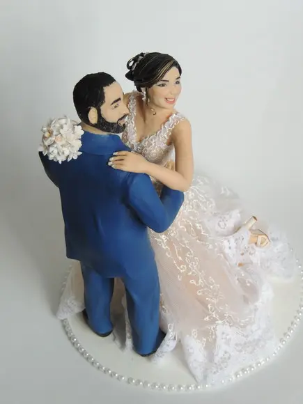Topo de Bolo para Casamento