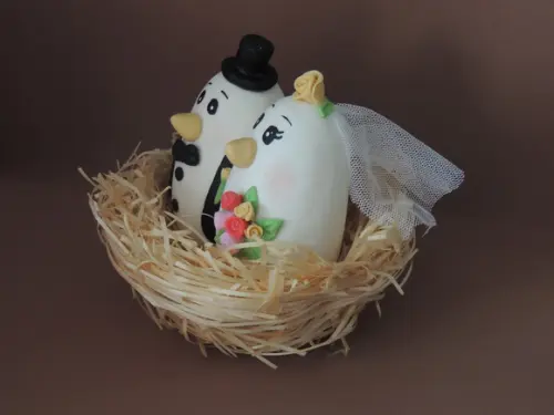 topo de bolo Pombinhos