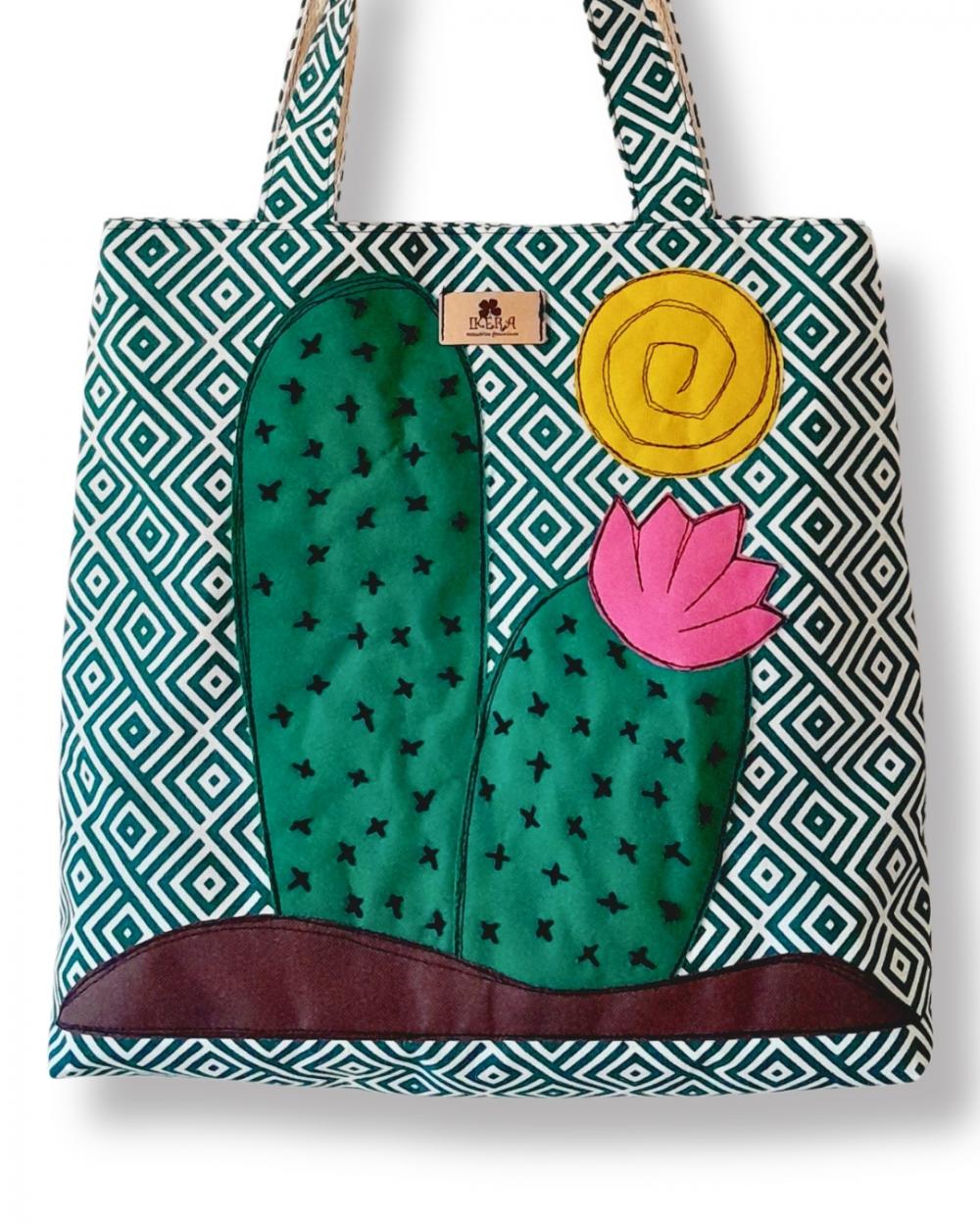 Bolsa Artesanal de Tecido Maria Bonita
