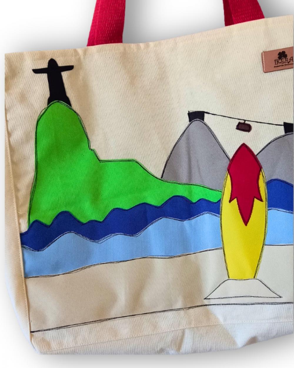 Bolsa Artesanal de Tecido Carioca