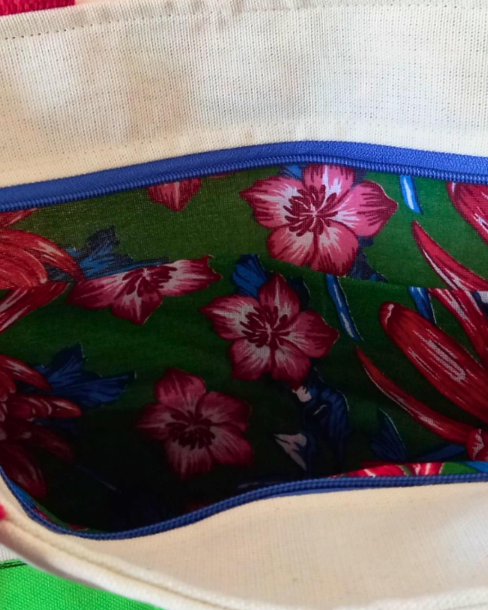Bolsa Artesanal de Tecido Carioca