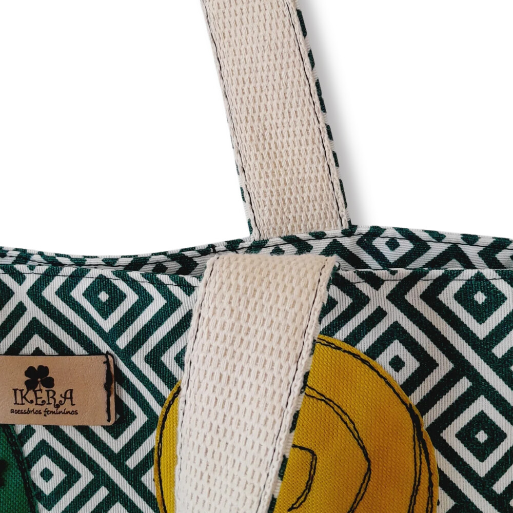 Bolsa Artesanal de Tecido Maria Bonita
