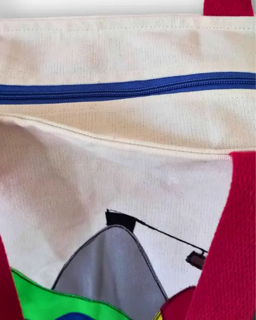 Bolsa Artesanal de Tecido Carioca