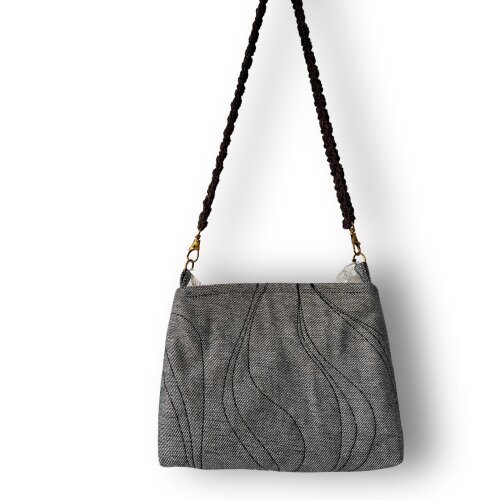 Mini Bolsa Artesanal de Tecido Mayara