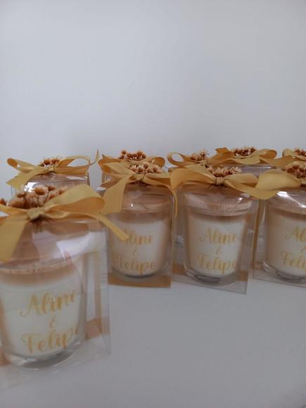 10 Velas Personalizada no Copinho