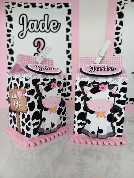 4 Caixa Milk Personalizada