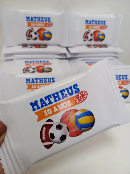 10 Kitkats Personalizados