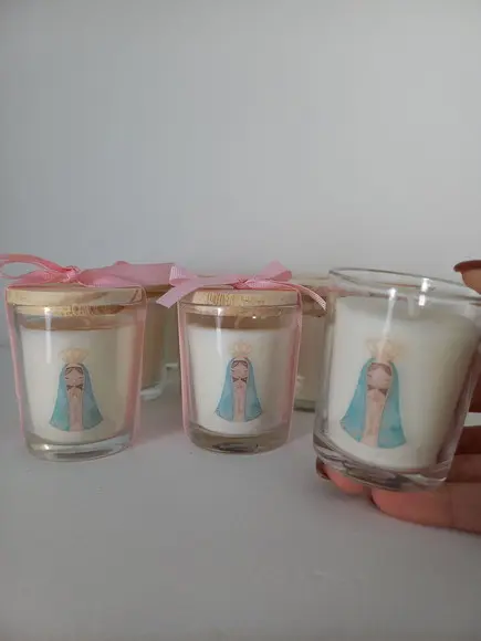 10 Velas Personalizada no Copinho