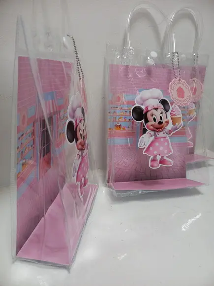 28 Sacolinha Transparente Pvc