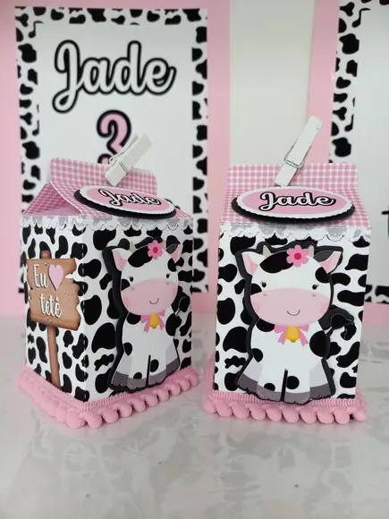 4 Caixa Milk Personalizada