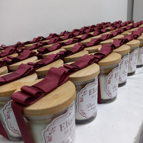 20 Velas Personalizada no Copinho