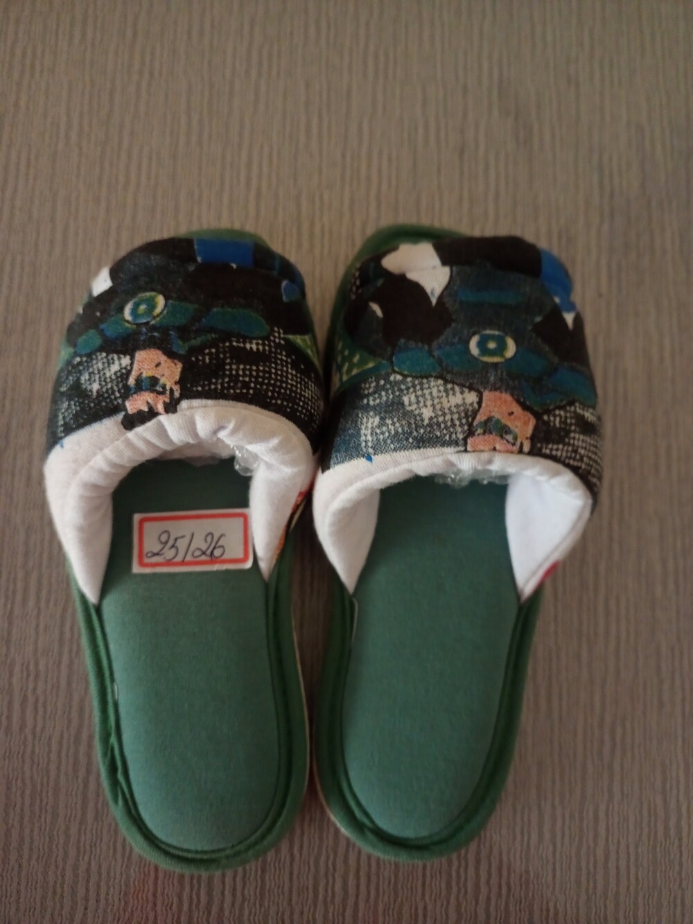 Chinelo de pano infantil 25/26