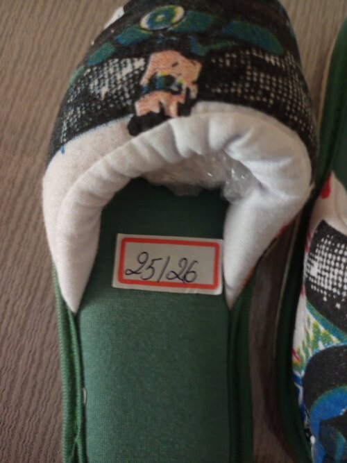 Chinelo de pano infantil 25/26