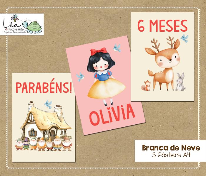 Pôster Festa Branca de Neve