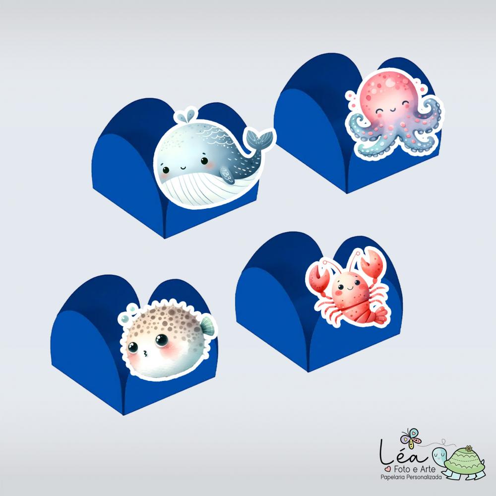 Forminha Festa Fundo do Mar