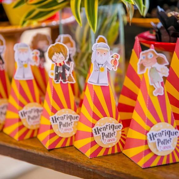 Caixa Pirâmide Harry Potter