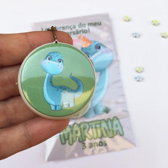 Chaveiro para Lembrancinha Festa Dinossauro