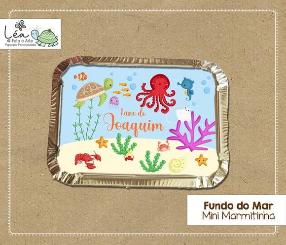 Marmitinha Festa Fundo do Mar